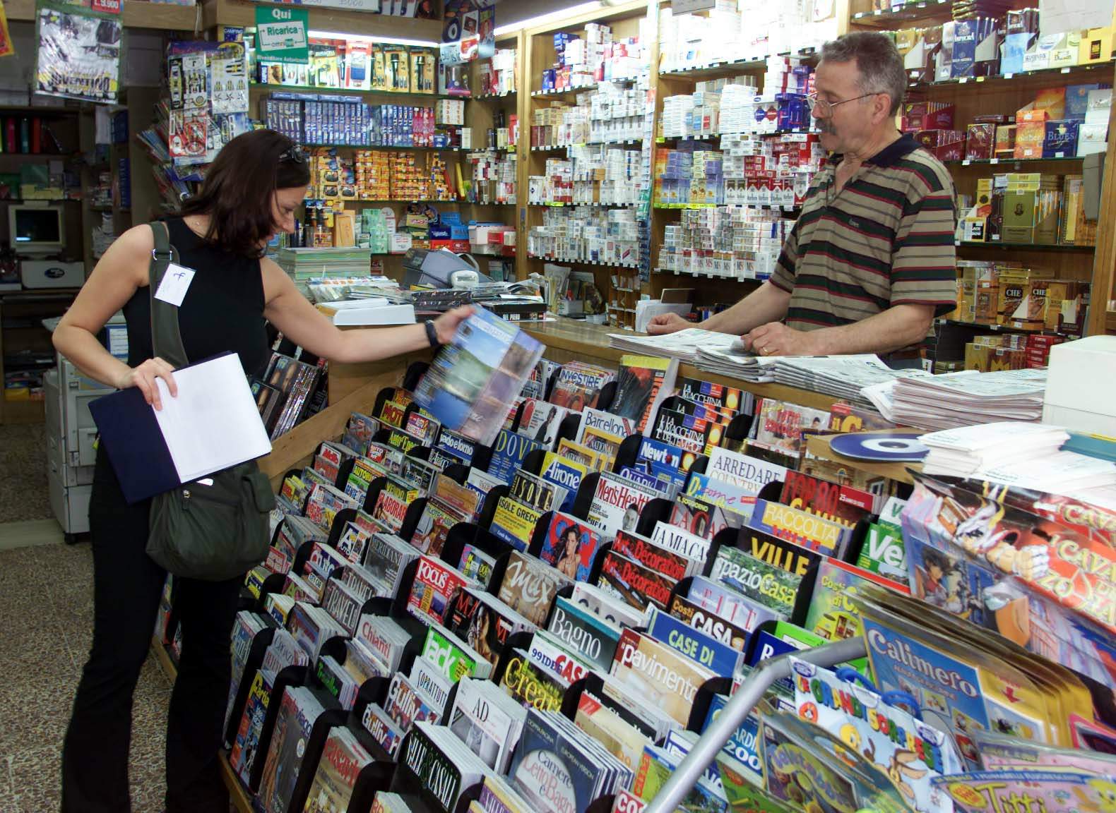 “Giornalai” sempre più difficili da trovare: perse 2.700 edicole in 4 anni