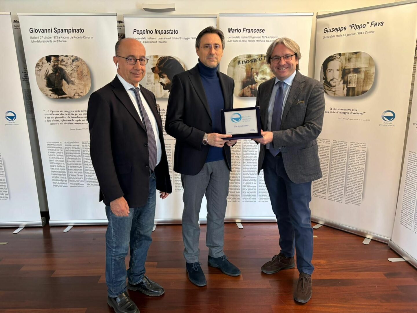 Questore Palermo visita sede Ordine dei giornalisti Sicilia “Presidio di legalità”