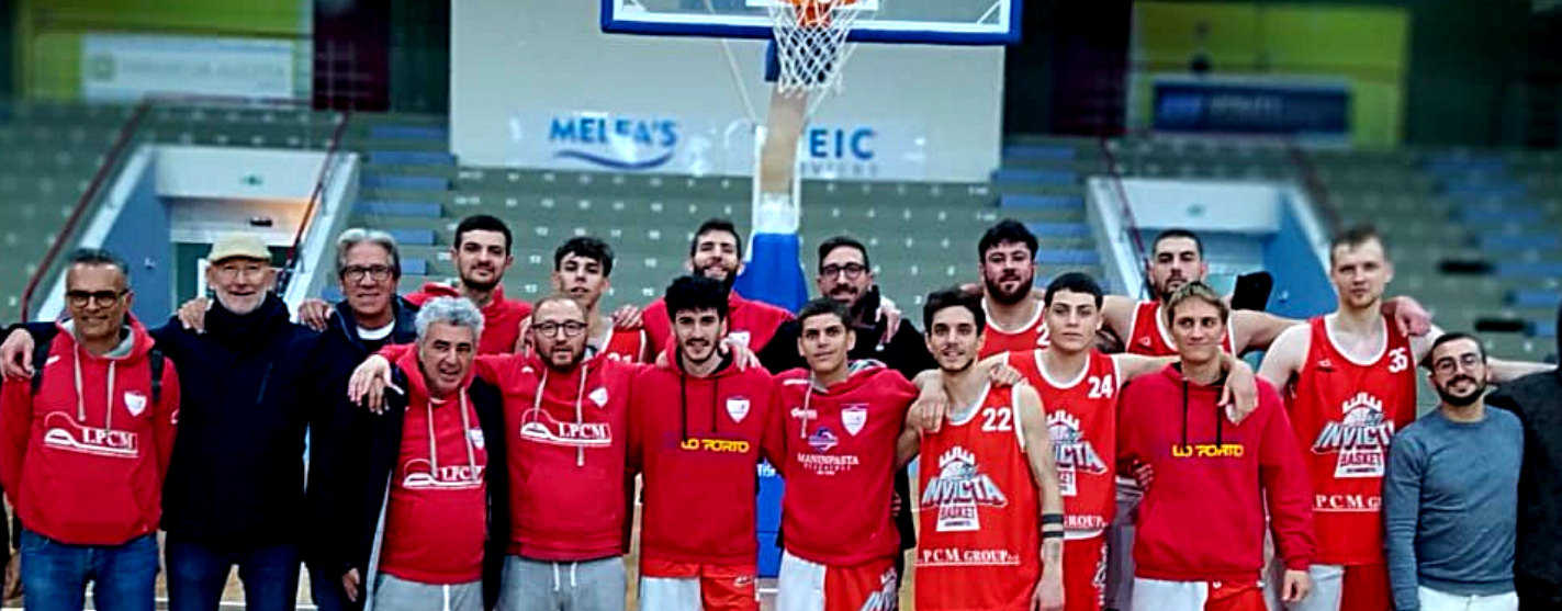 Basket maschile serie C. L’Invicta Basket sfida in trasferta la capolista Olimpia  Comiso (ore 18)