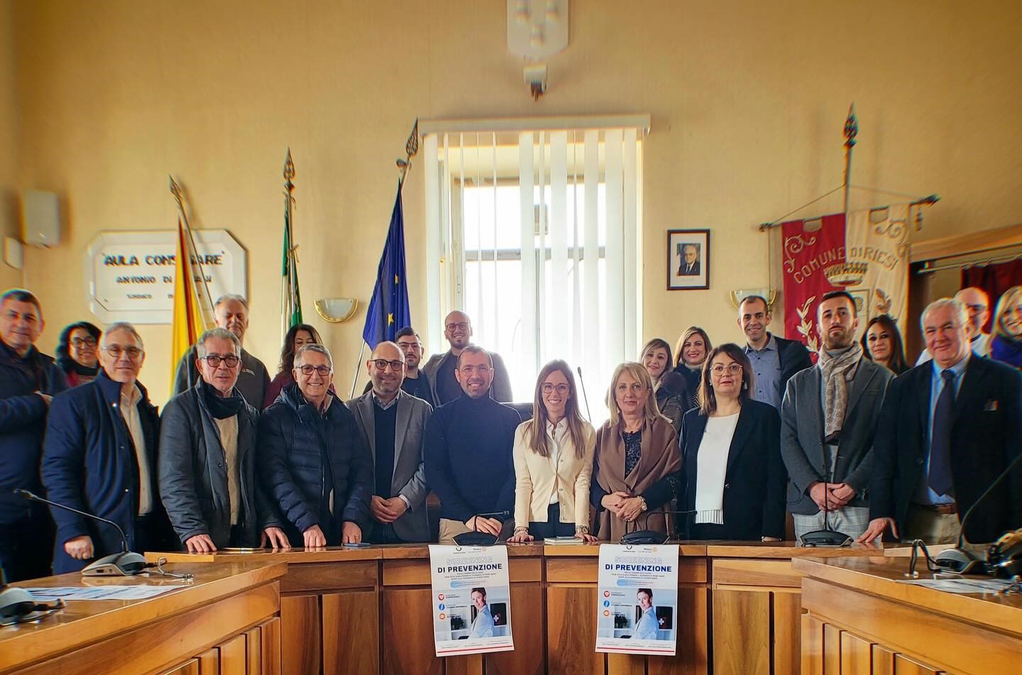 Riesi. Presentata l’iniziativa “Screening di prevenzione” promossa da Rotary Club Valle del Salso e Comune