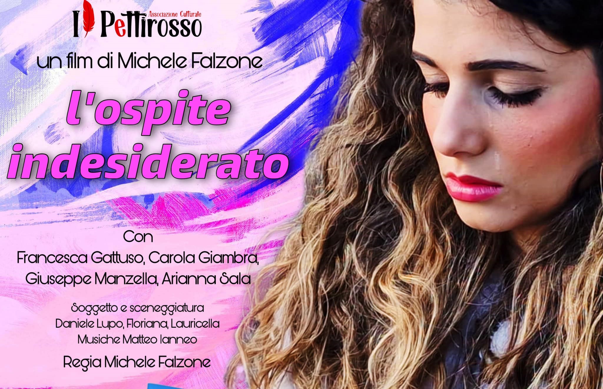 San Cataldo. Presentato dal regista Michele Falzone il trailer del suo ultimo cortometraggio “L’ospite indesiderato”