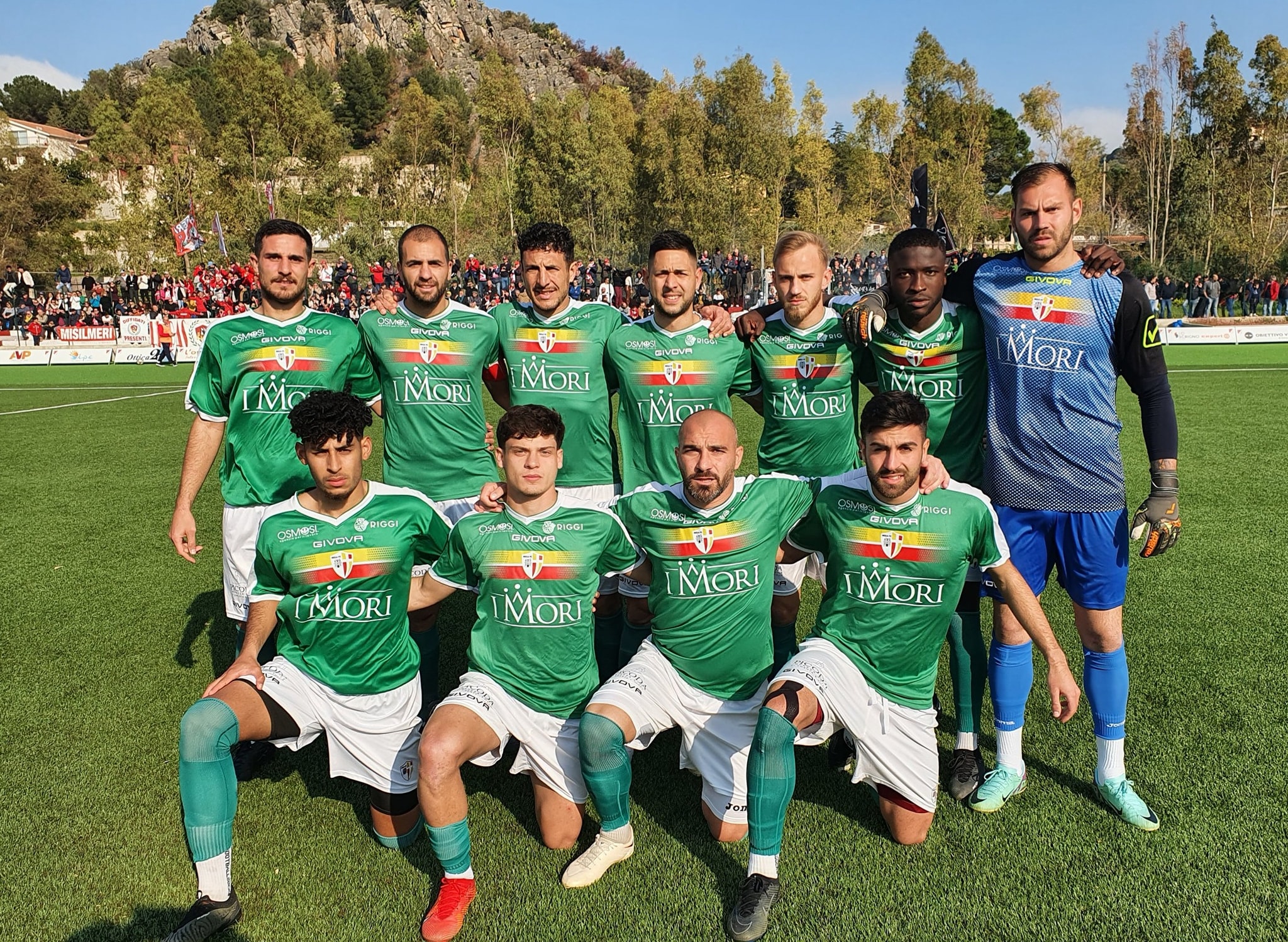 Eccellenza. Neri salva la Nissa in zona “Cesarini” con un gol da centravanti vero: pari 1-1 con il Don Carlo Misilmeri