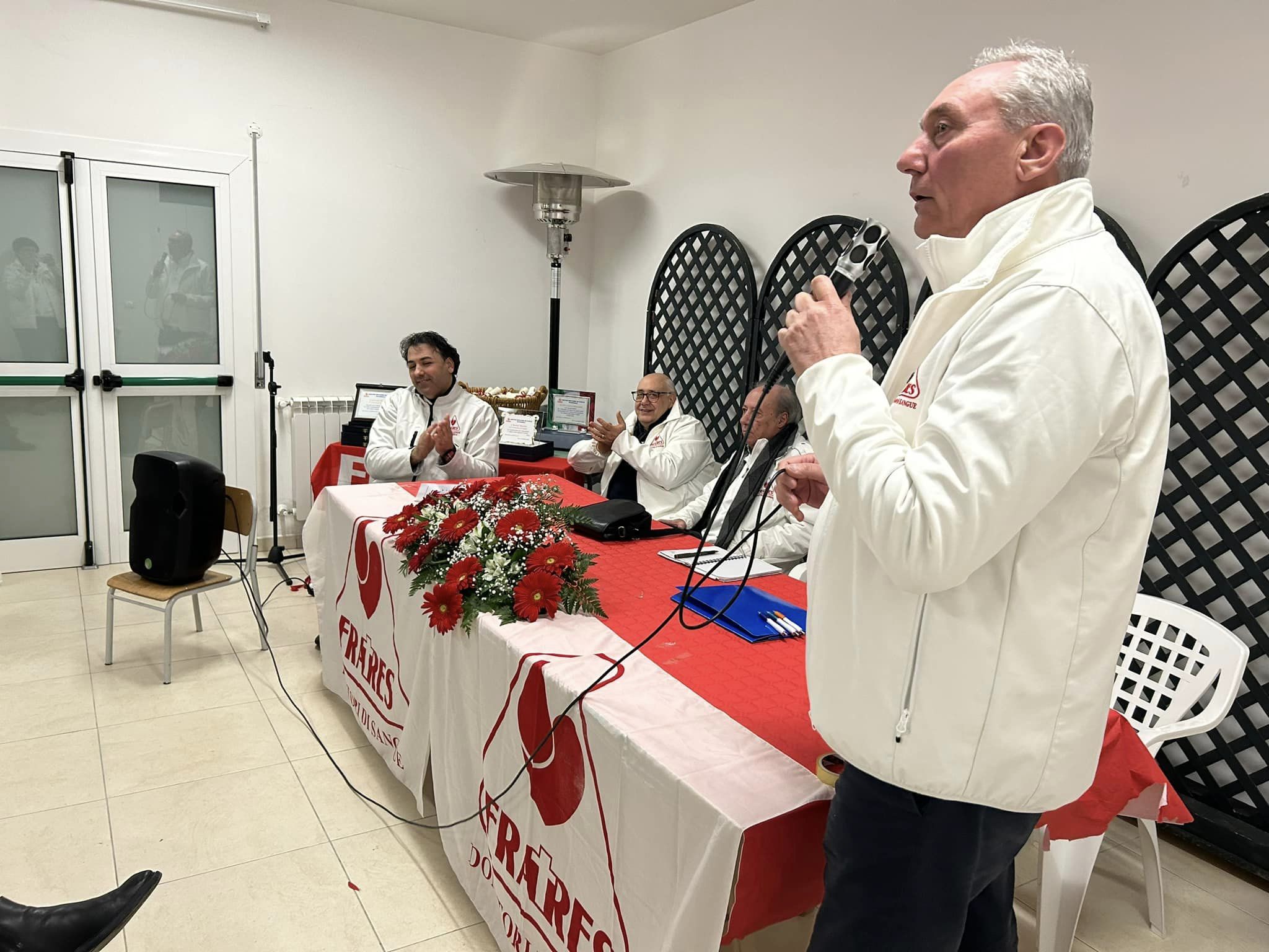 Mussomeli, Assemblea annuale Fratres approva bilancio 2023. Premiati una trentina di donatori di sangue.
