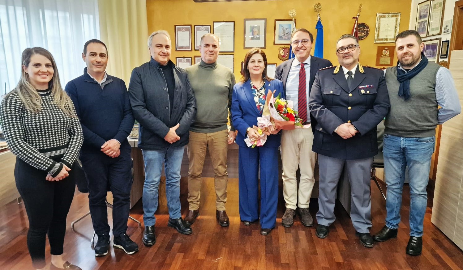 Caltanissetta. Il Questore ha incontrato i poliziotti in servizio alla Sezione di Polizia Giudiziaria presso la Procura del Tribunale di Gela