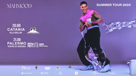Mahmood, Summer Tour 2024 in Sicilia con due date: 20 Agosto a Catania e 21 Agosto  a Palermo