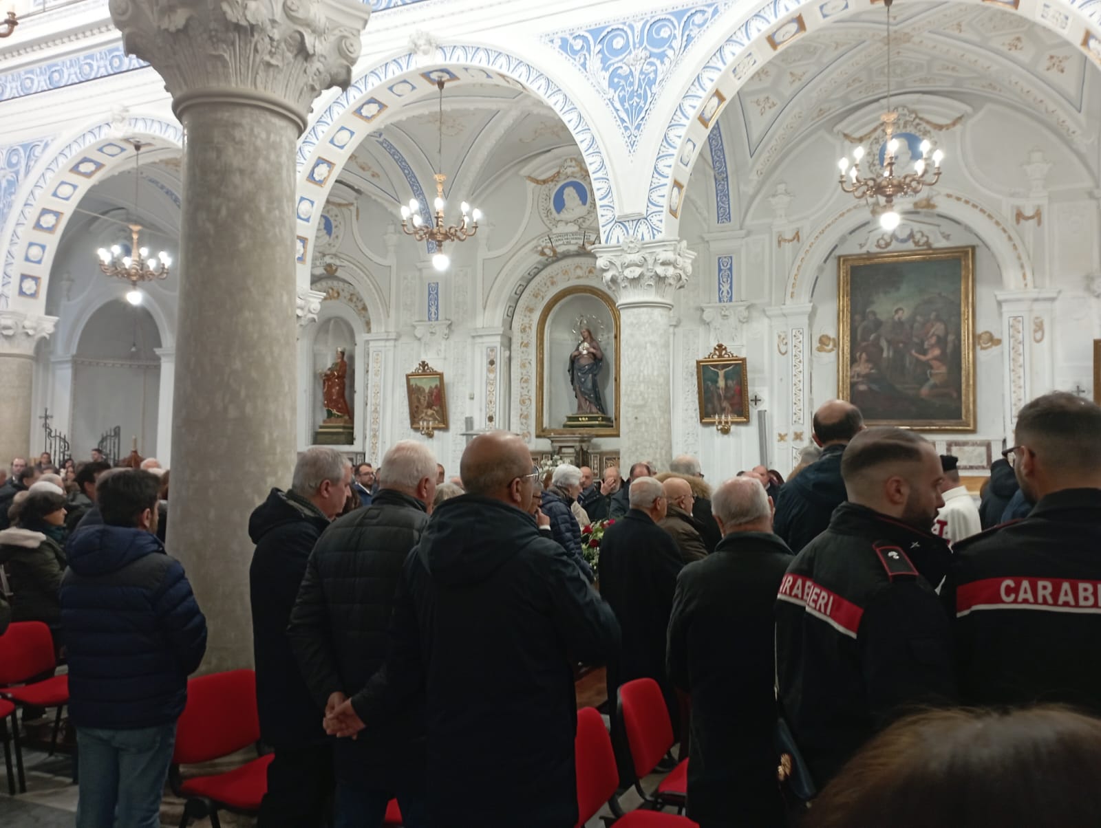 Mussomeli, le esequie dell’ing.Giuseppe Canalella nella Chiesa Madre