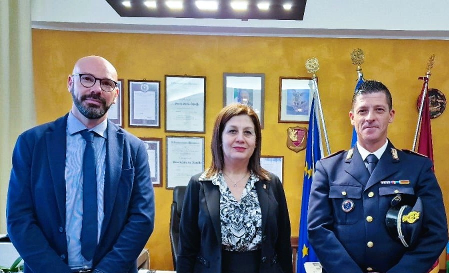 Caltanissetta. Accolto dal Questore un nuovo Ispettore di Polizia