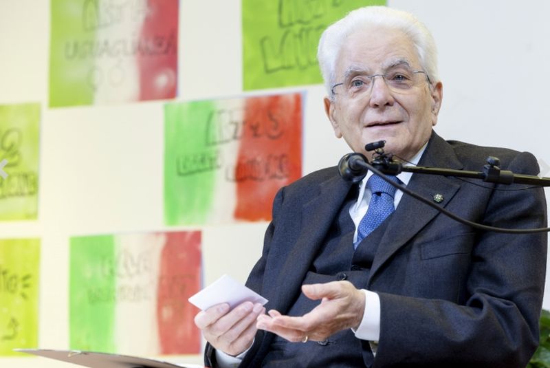 Mattarella “I giovani sono la molla che muove il mondo”