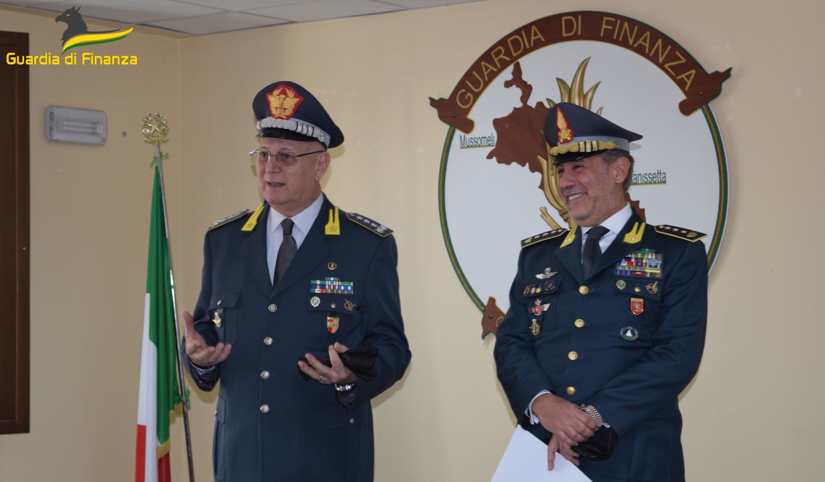 Caltanissetta, GdF: visita del comandante interregionale dell’Italia Sud Occidentale