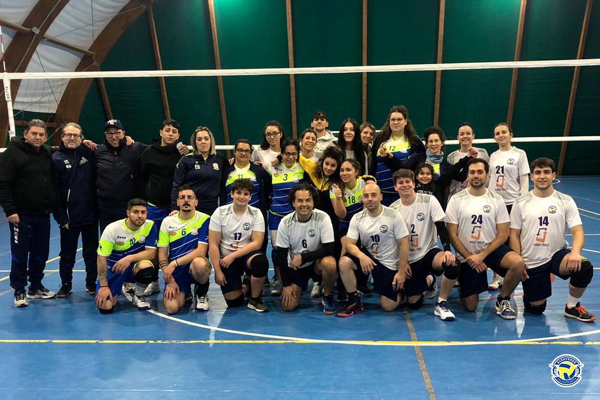 Campionato pallavolo misto Csi. Prima sconfitta e pronto riscatto per l’Albaverde