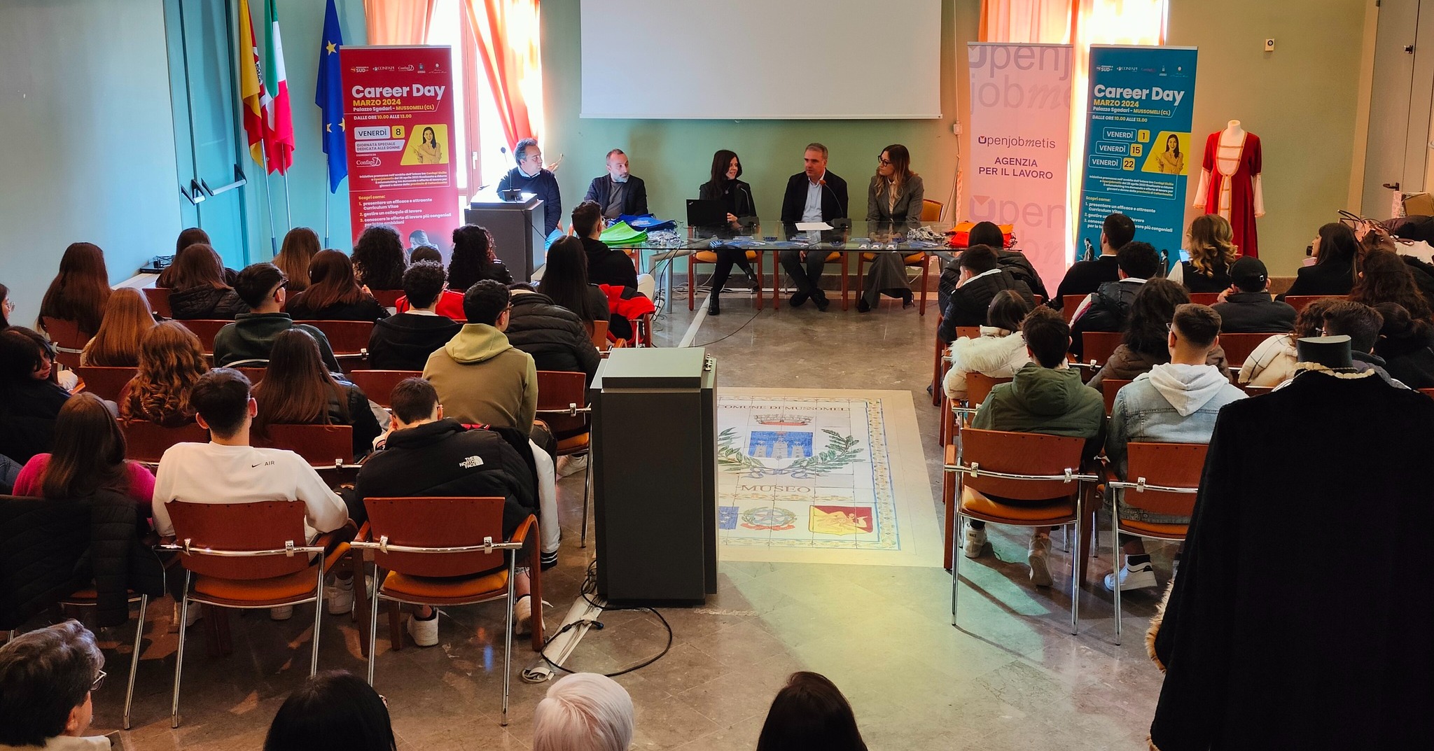 Mussomeli, a Palazzo Sgadari incontri formativi ed informativi  di Career Day di PensiamoSud