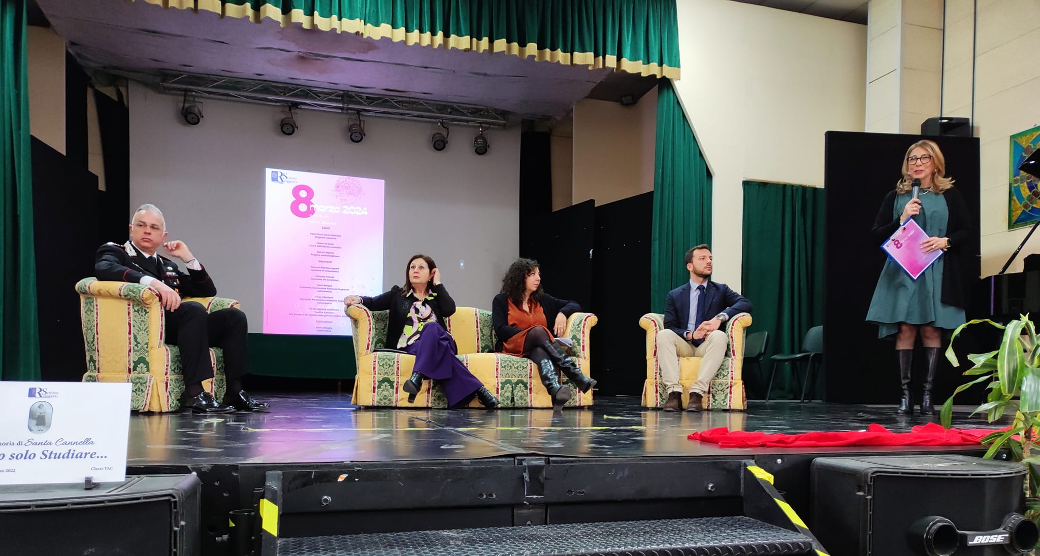 Siglato accordo partenariato tra Polizia, Carabinieri e Associazione Nazionale Magistrati con il Liceo “R. Settimo” per promuovere il rispetto della donna