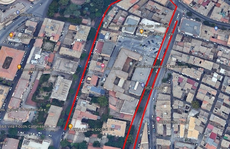 Caltanissetta. Appaltati lavori per percorso pedonale meccanico e riqualificazione dei marciapiedi di via Crispi fino a Corso V. Emanuele