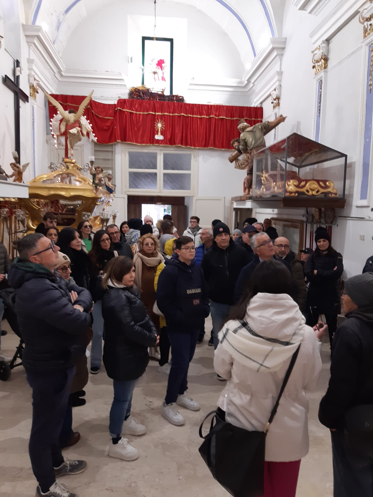 Da Caltanissetta e Palermo turisti a Mussomeli. Visita all’Oratorio Madrice