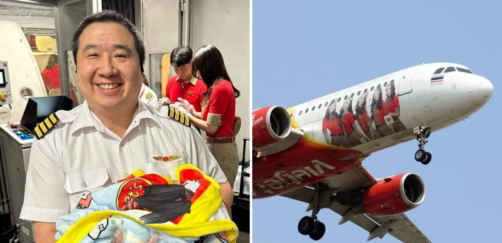 Donna incinta partorisce su un volo aereo assistita dal pilota