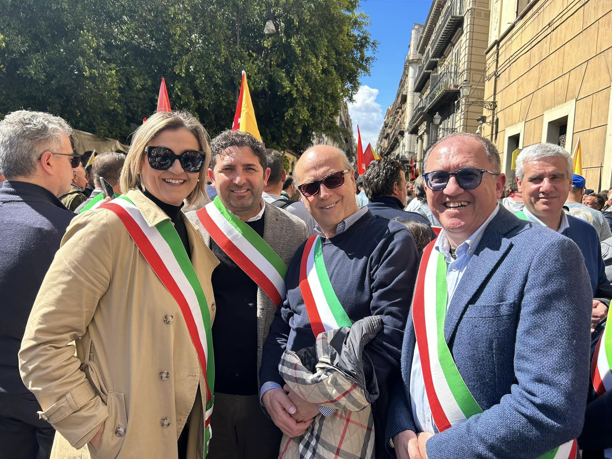 A Palermo il sindaco di Villalba a sostegno delle richieste del comparto agricolo in crisi