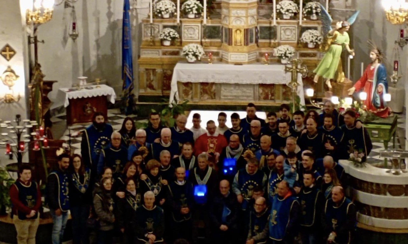Mussomeli, nuova statua di Gesù nell’orto  in processione