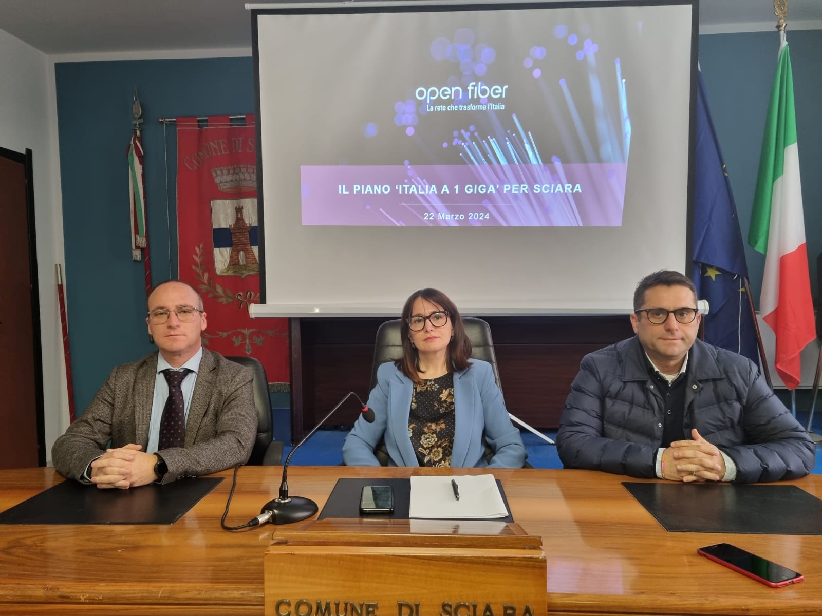 Open fiber, parte a Sciara il ‘Piano Italia a 1 Giga’