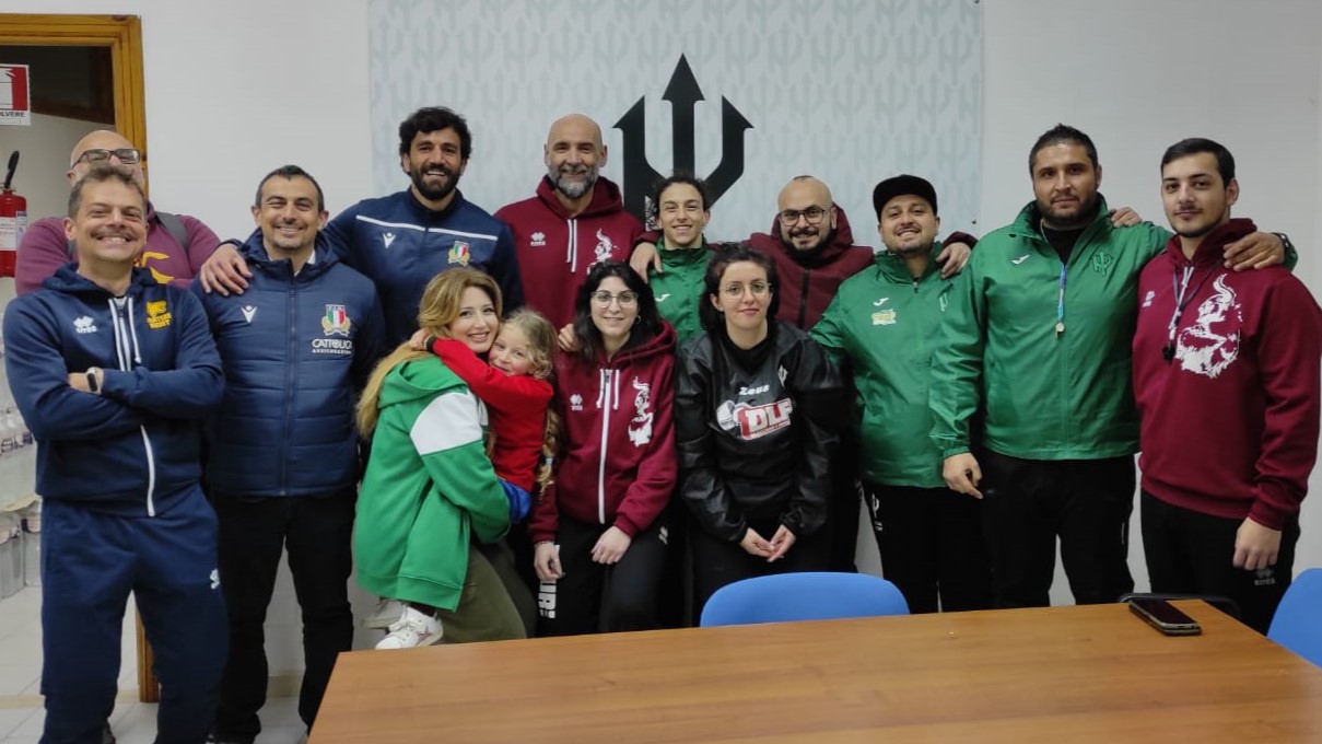 Caltanissetta, rugby: grande successo per il corso delle società del centro Sicilia