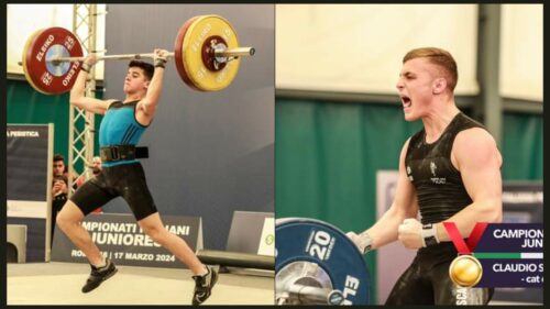 Pesi. “Oro” per i nisseni Claudio Scarantino ed Ettore Pilato alle finali Juniores di Roma