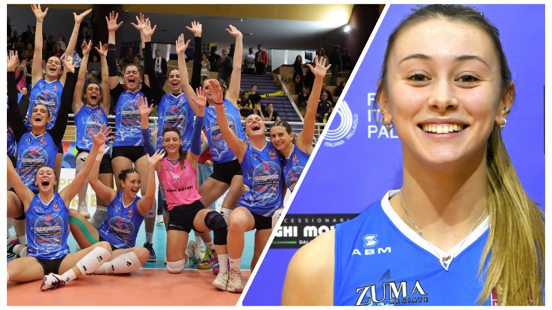 Volley, la nissena “Floppy” Ferraro vince la Coppa Italia di B1 con il Castelfranco di Sotto. È la migliore palleggiatrice