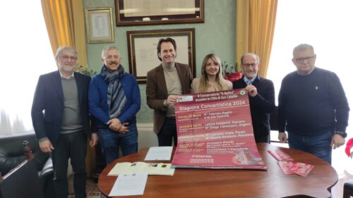 Protocollo d’intesa tra Comune di San Cataldo e Conservatorio Bellini di Caltanissetta. 5 eventi per la stagione concertistica 2024