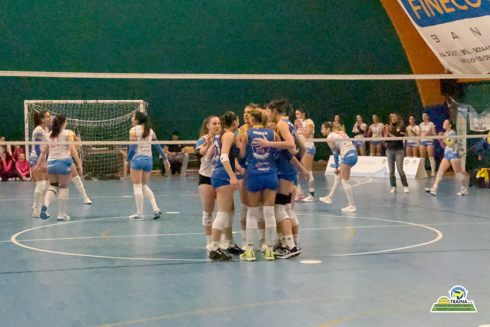 Pallavolo femminile B2. La Traina non conosce ostacoli: 0-3 alla Medtrade Palermo e 2° posto confermato
