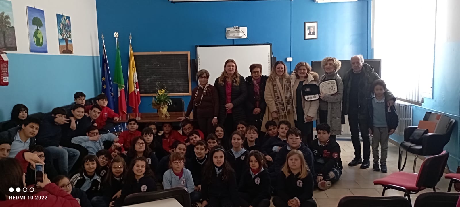 Fratres territoriale di  Caltanissetta dona defibrillatore al “Leonardo da Vinci” di Mussomeli