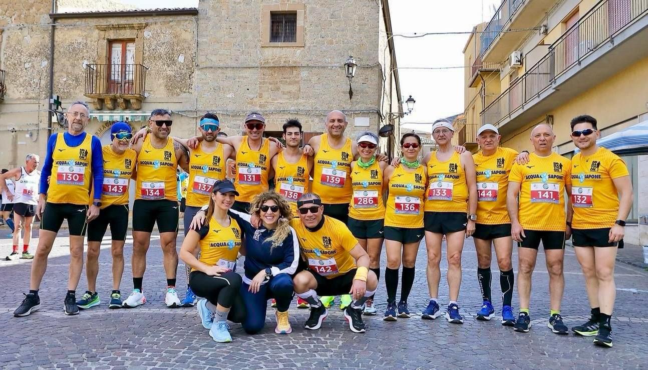 Marathon Caltanissetta lascia il segno nella terra di Morgantina