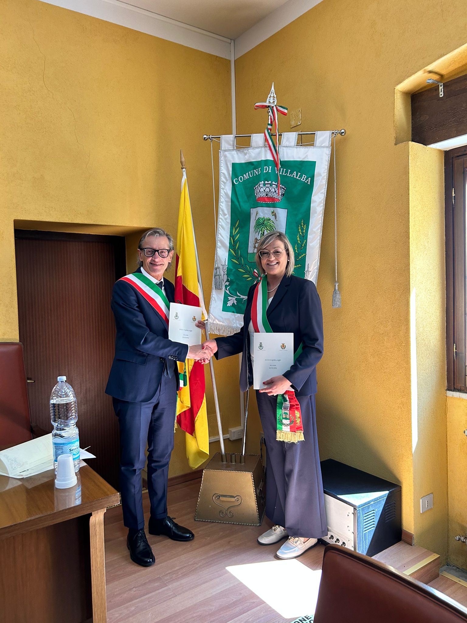 Gemellaggio Villalba – Albenga: da sabato scorso è realtà