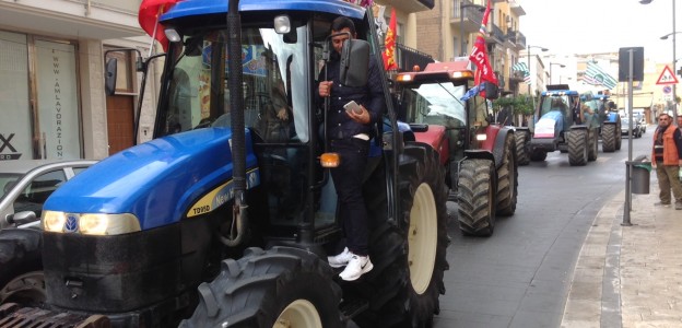 Anche mussomelesi a Palermo nella mobilitazione del 20 marzo in difesa del comparto agricolo