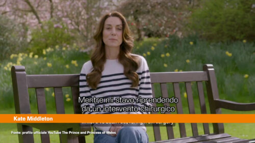 Kate Middleton rivela “Ho un cancro”