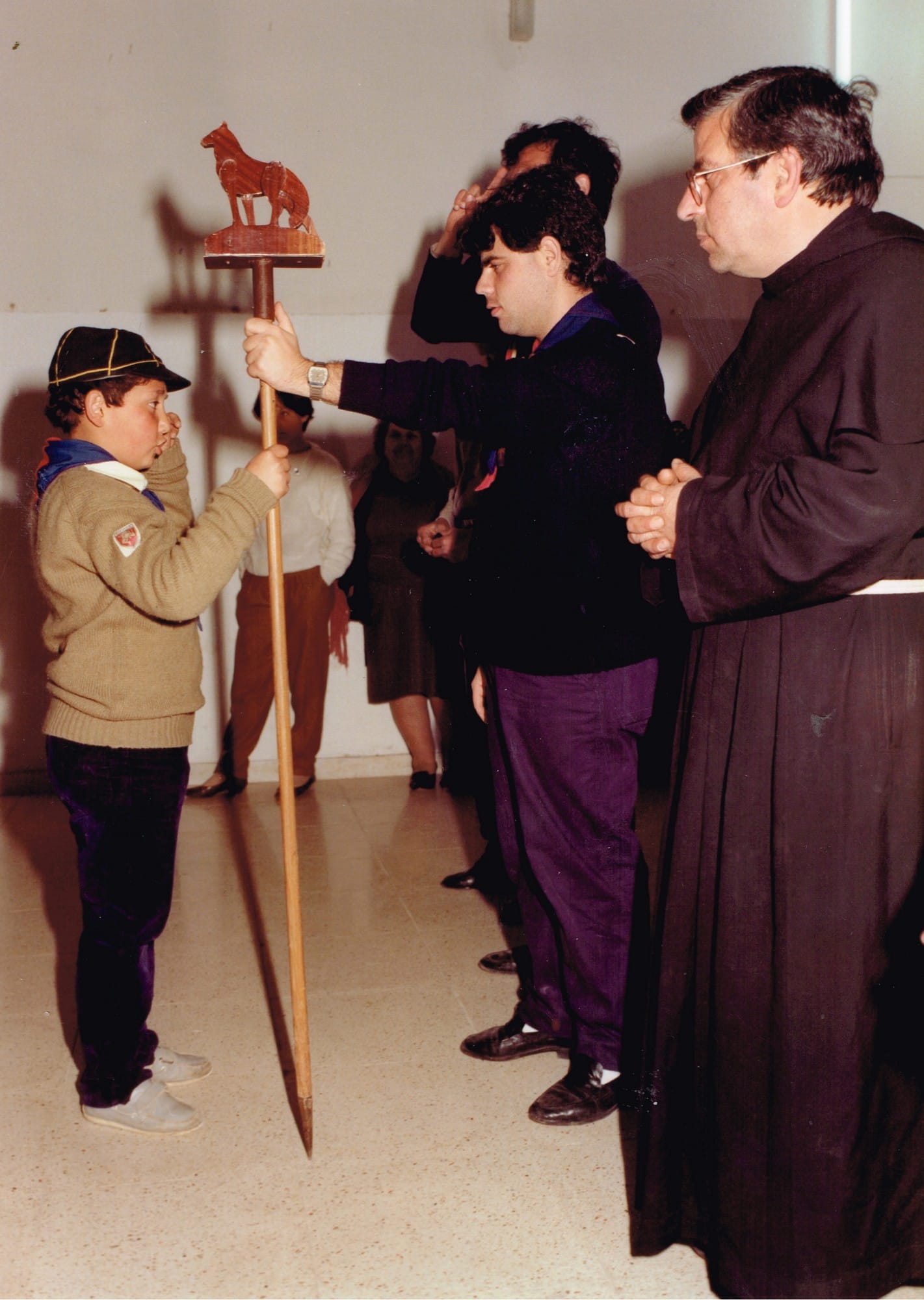 Mussomeli,  rimpatriata di ex scout a distanza di quarant’anni. Presente il fondatore