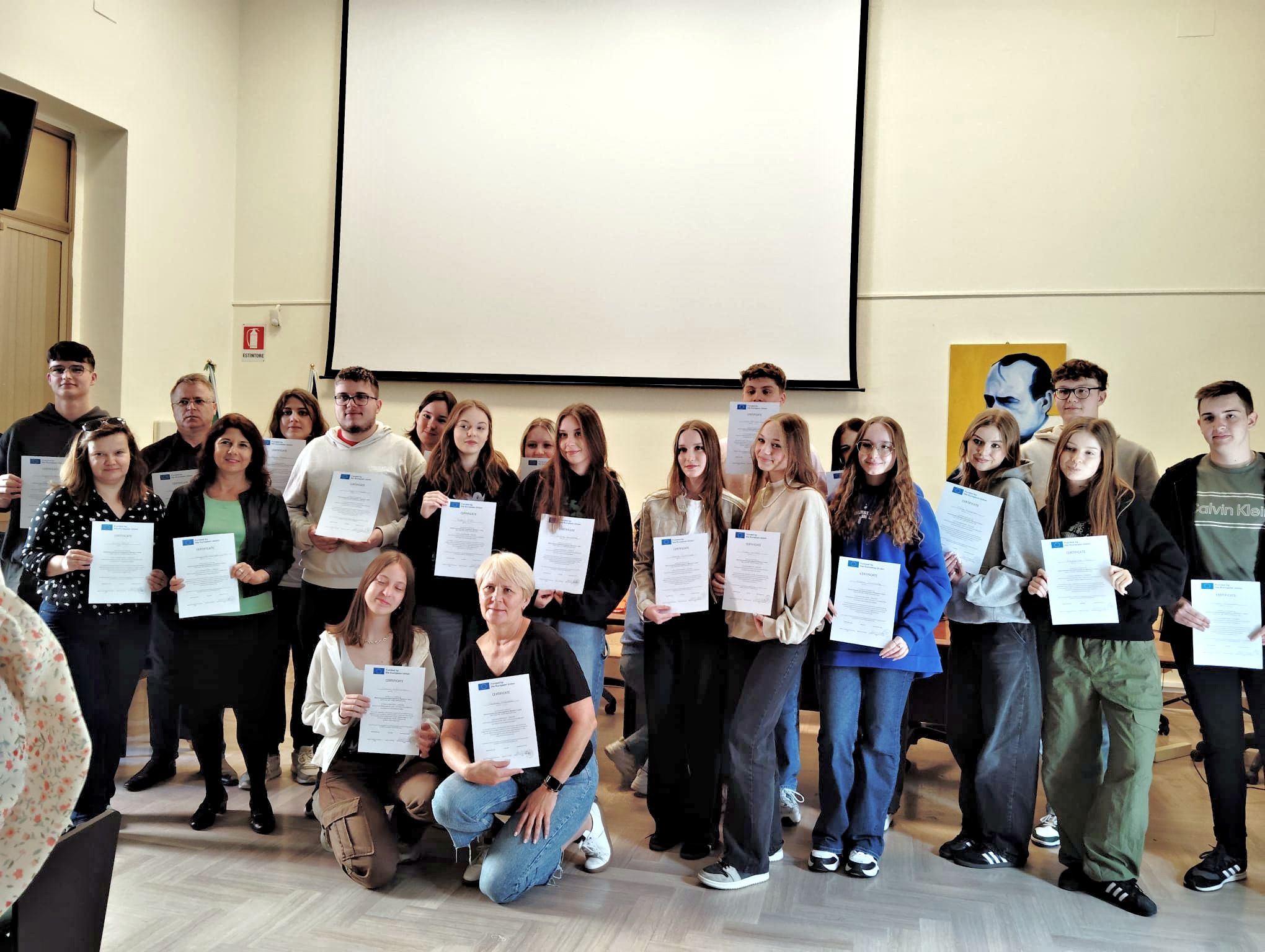 Caltanissetta. All’Istituto “Manzoni – Juvara” progetto Erasmus per 18 studenti polacchi