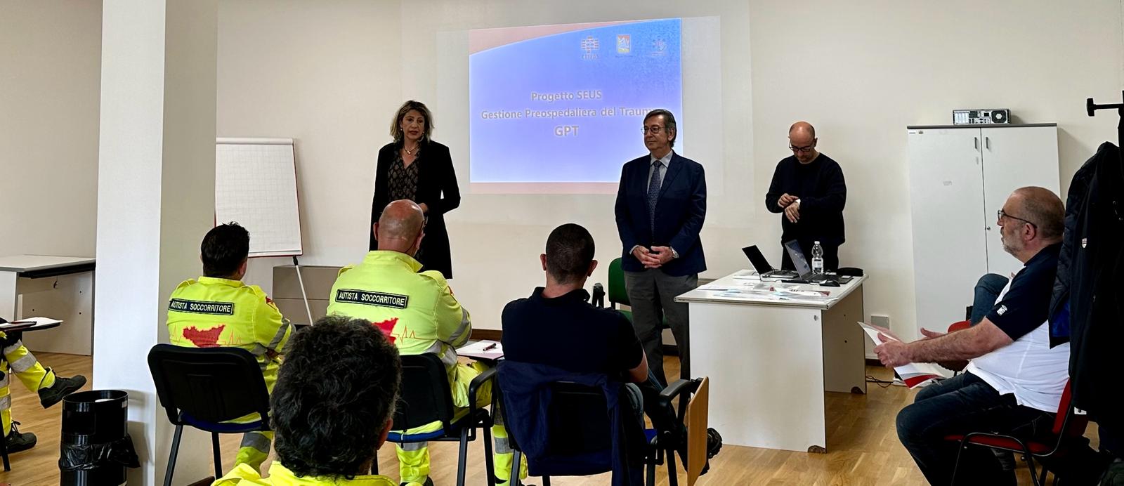 Caltanissetta, al Cefpas il corso di Gestione Preospedaliera del Trauma – GPT