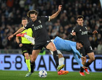 Ascolti tv, Lazio-Juve su Canale 5 vince la prima serata