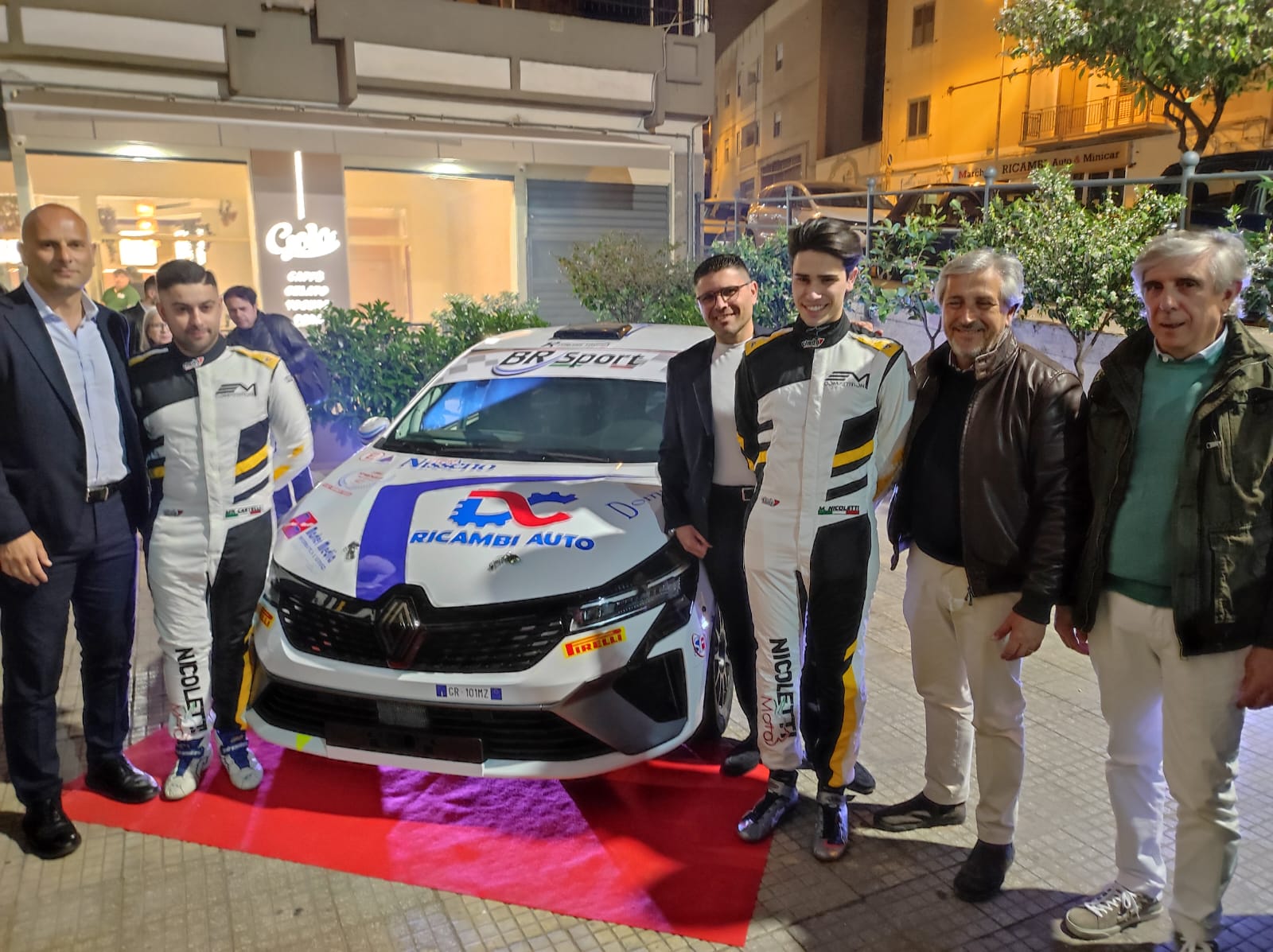 Marco Nicoletti tra cronoscalate e rally, inizia con una festa la stagione 2024 per il talentuoso pilota nisseno
