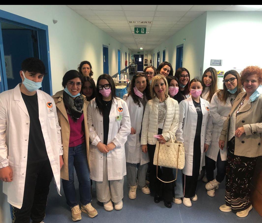“Una Scuola in Reparto”, attività PCTO degli studenti del Galilei al Sant’Elia di Caltanissetta