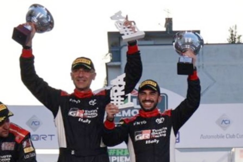 Rally, il nisseno Salvatore Lo Cascio e Gianfranco Rappa trionfano nella 4ª edizione del Trofeo Toyota Gazoo Racing 2024 a Alba