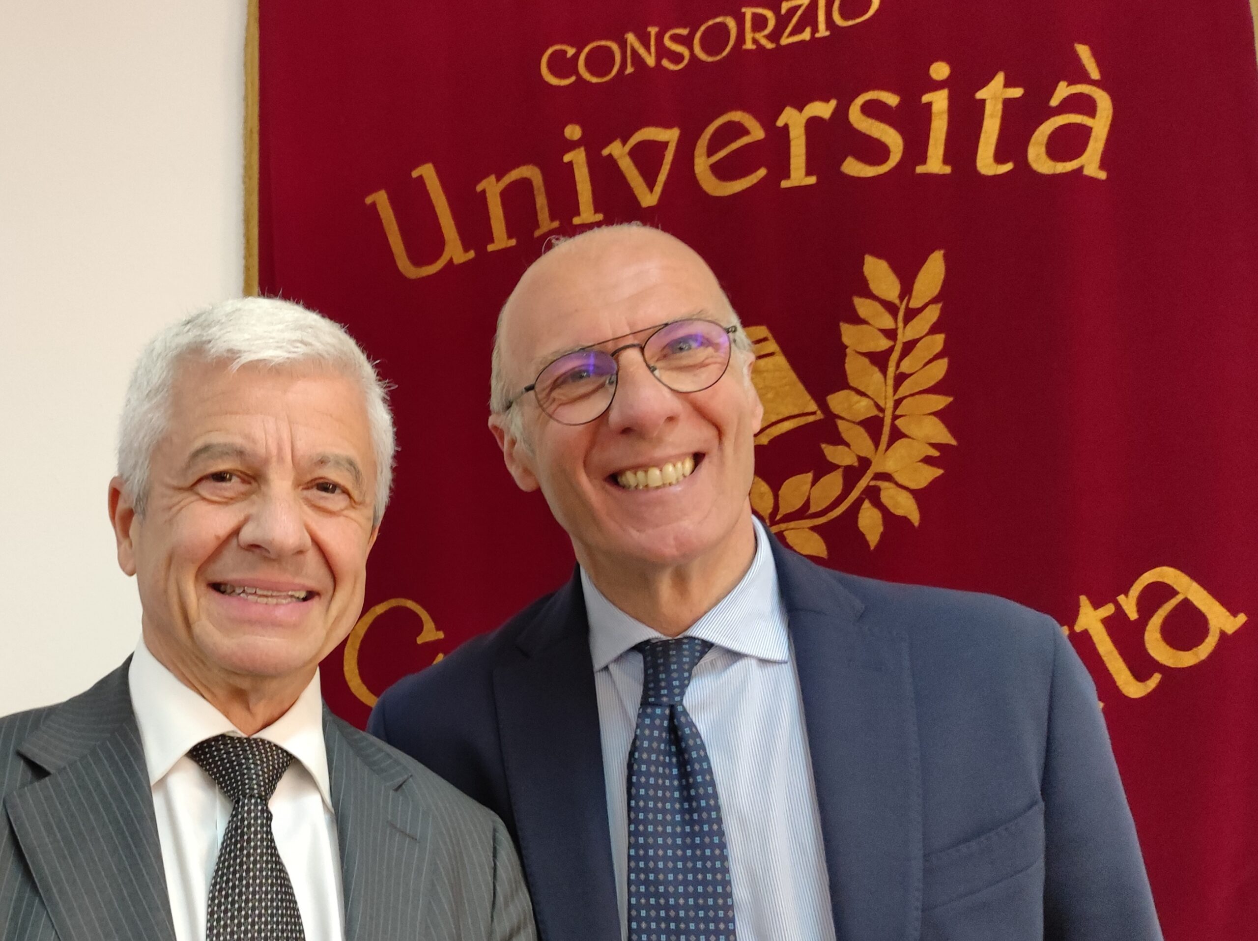 Tesauro si avvia a lasciare il mandato al Consorzio Universitario. Il Rettore UniPa Midiri: “Ottimo lavoro svolto. Il Sant’Elia ospedale  universitario sarà grande opportunità per Caltanissetta”