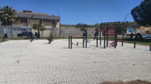 Delia. Inaugurato dall’amministrazione comunale il secondo parco attrezzi a corpo libero nella villetta di piazza Toronto