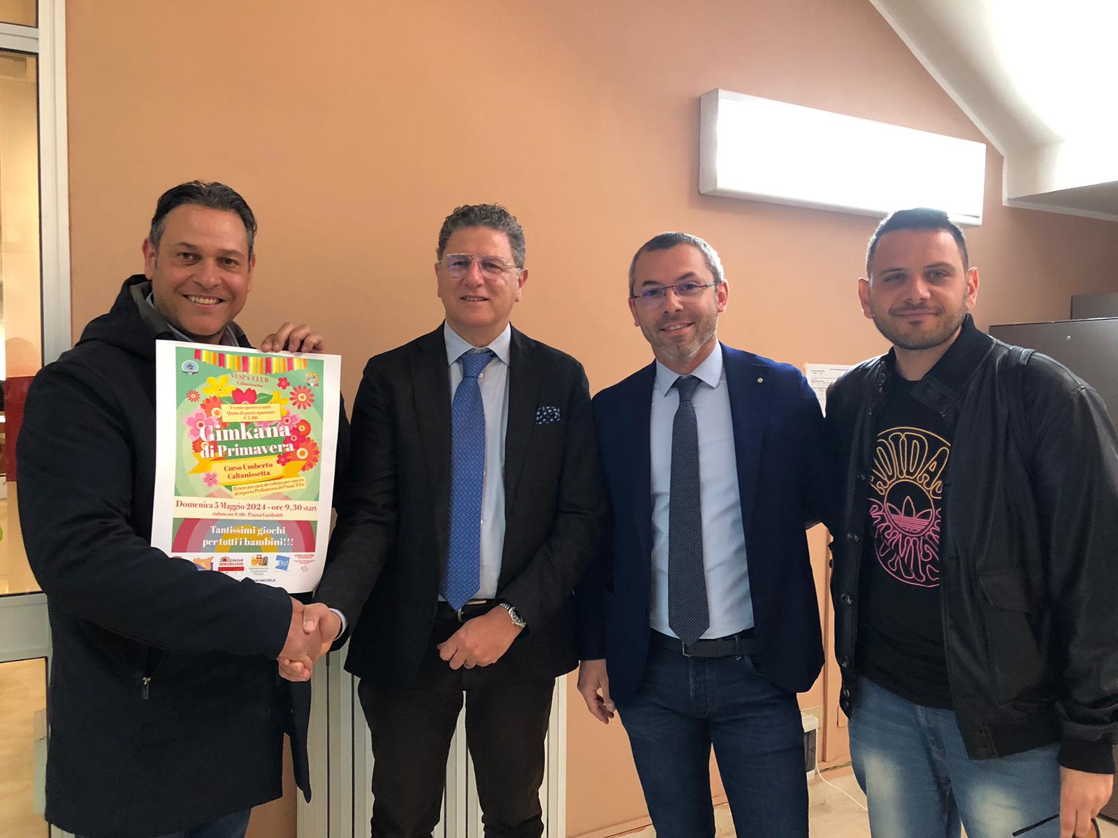 Caltanissetta. Domenica 5 maggio in piazza Garibaldi il Vespa Club organizza la Gimkana di Primavera