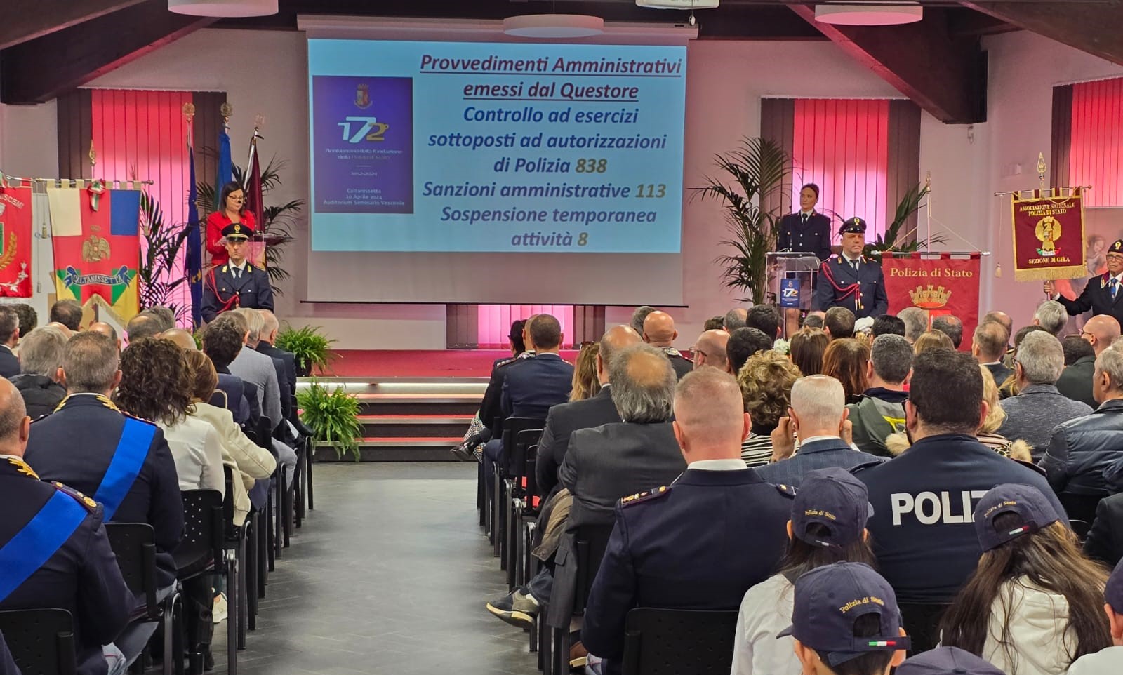 Caltanissetta. Alla Festa della Polizia 28 i premiati: ecco i loro nomi e le motivazioni