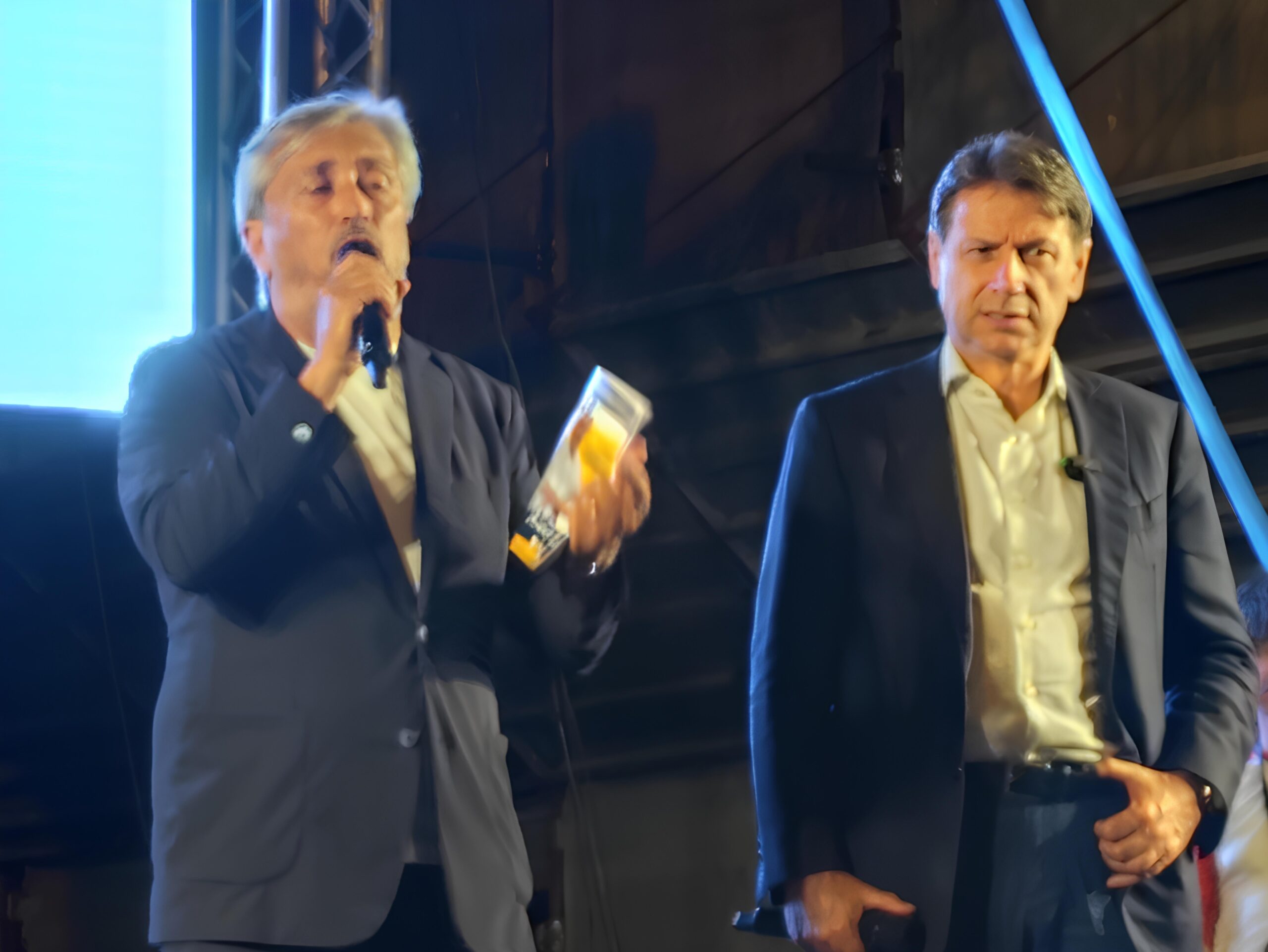 Caltanissetta verso le amministrative. la visita di Giuseppe Conte (M5s) a sostegno del sindaco Gambino: “Dobbiamo lavorare nell’interesse del popolo”