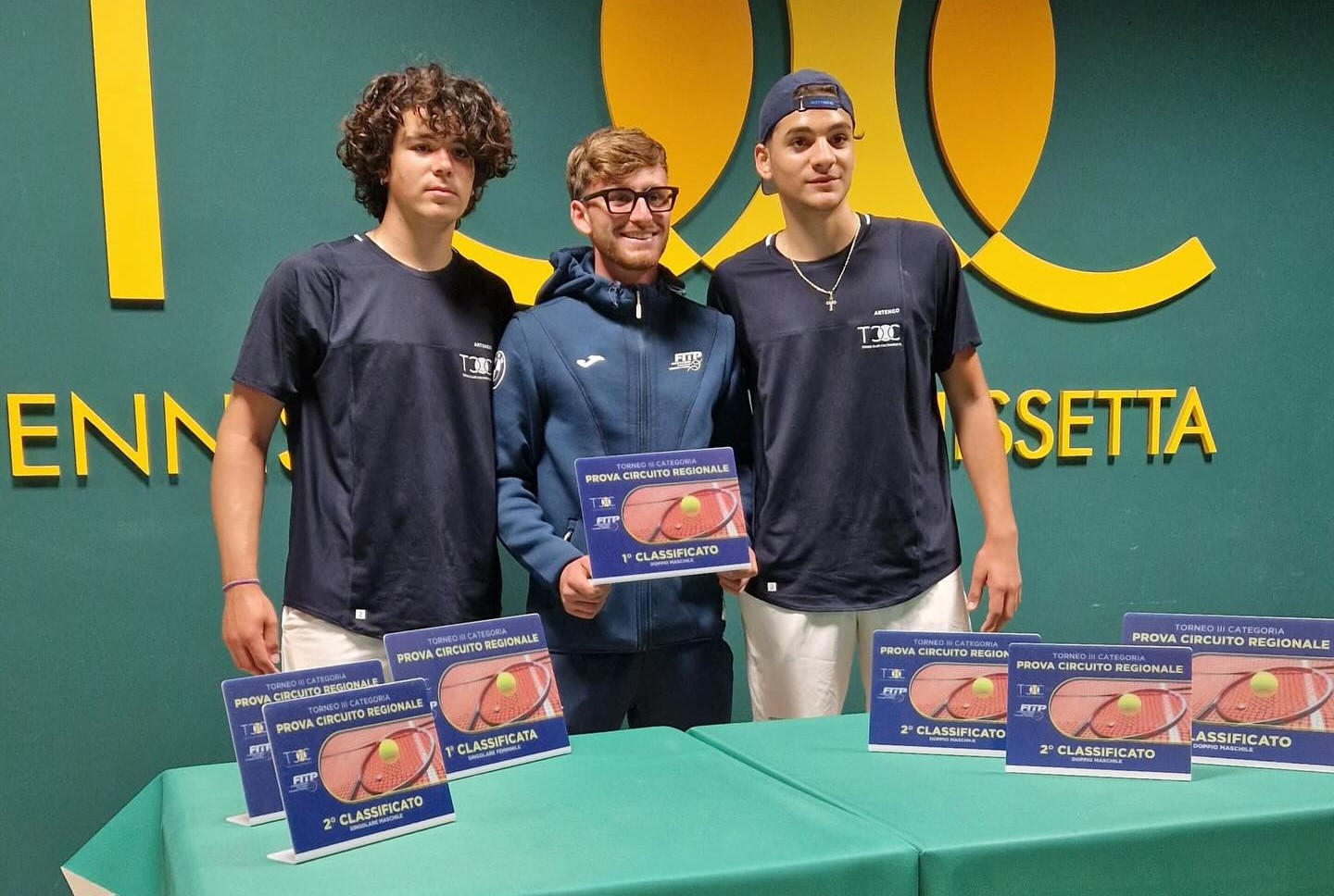 Tennis. Concluso il Torneo di Terza Categoria 7^ prova del  circuito regionale: Angelo Lo Destro assoluto protagonista