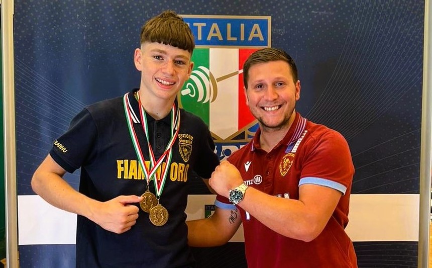 Pesistica Under 17. Terzo posto di Mattia Riggi ai Campionati italiani e pass per gli Assoluti e i Campionati europei Under 15