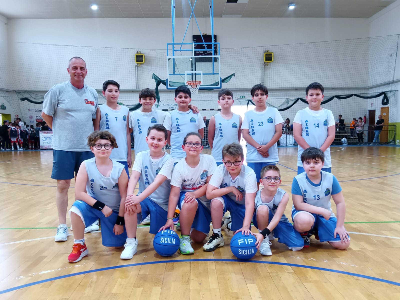 Aquilotti dell’Airam Caltanissetta protagonisti al Jamboree 2024 di minibasket a Ragusa