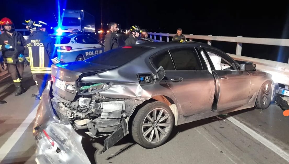 Incidente su Ss 626 Gela Caltanissetta: 1 morto e 9 feriti