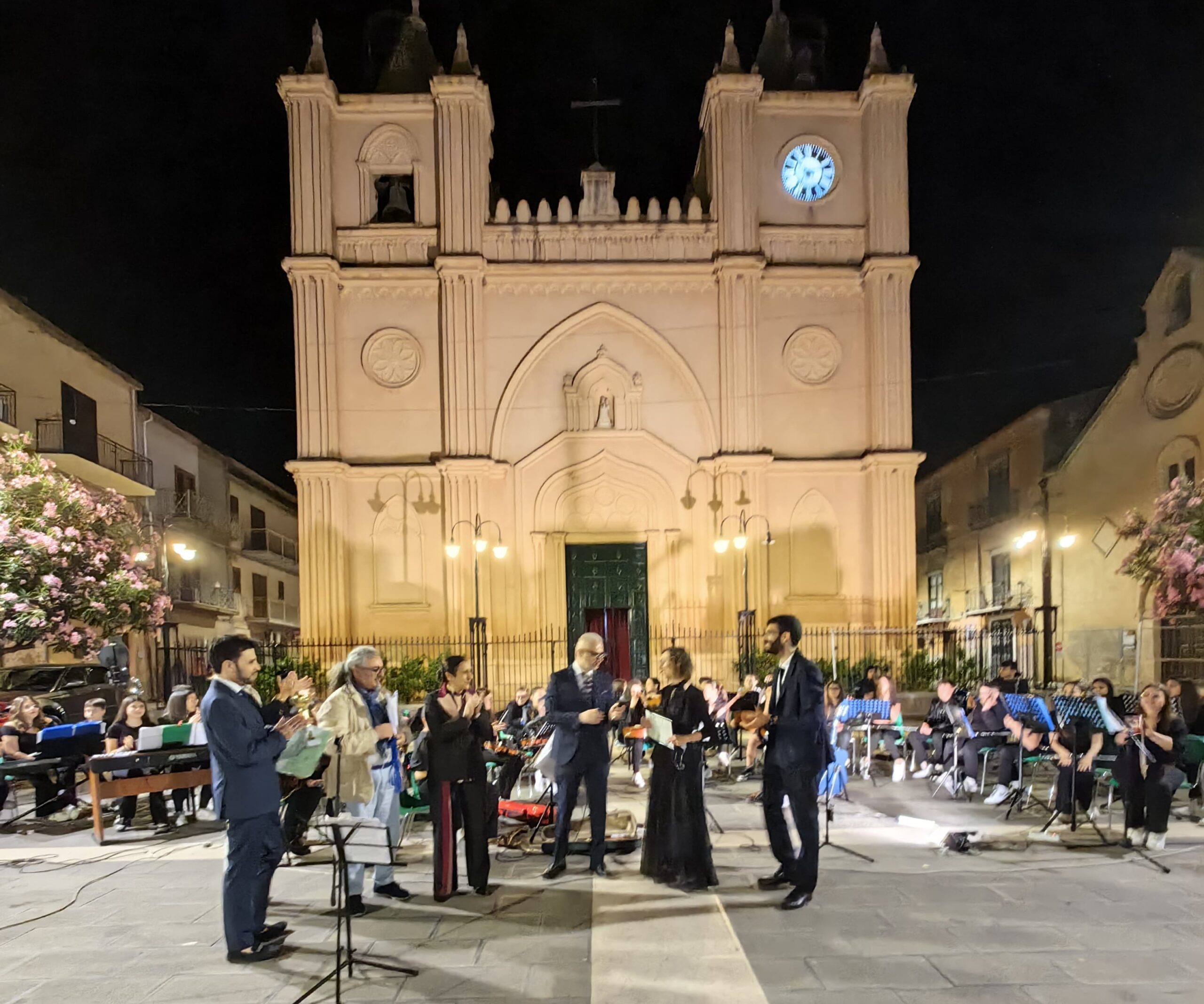 Vallelunga, concerto di fine anno scolastico in piazza