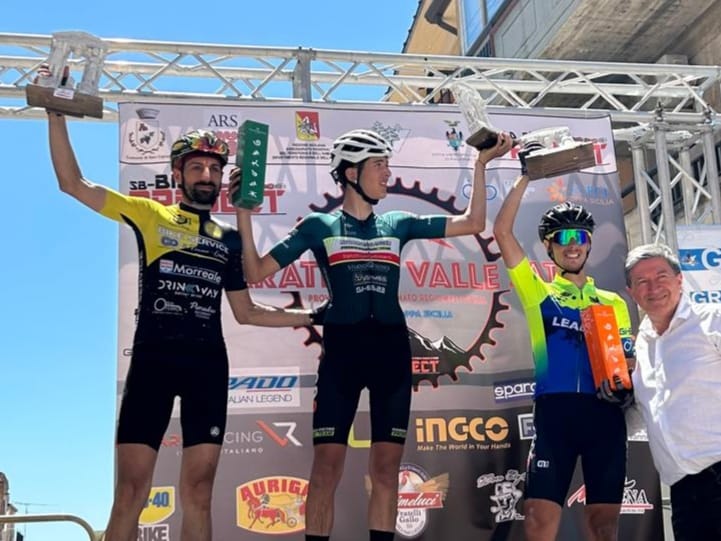 Mountaine Bike. Gran successo per Vincenzo Andrea Risplendente alla Granfondo Valle dello Jato